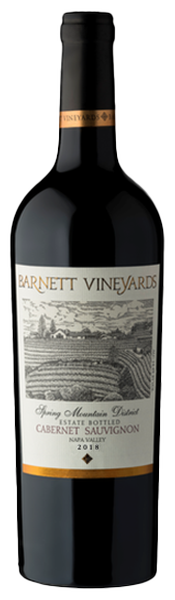 2018 Barnett Cabernet Sauvignon Spring Mountain, Napa Valley, California, USA