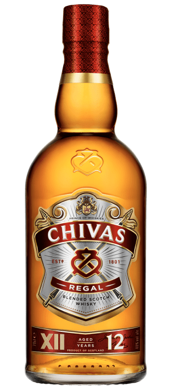 Gift Chivas Regal 12YR W/Glasses