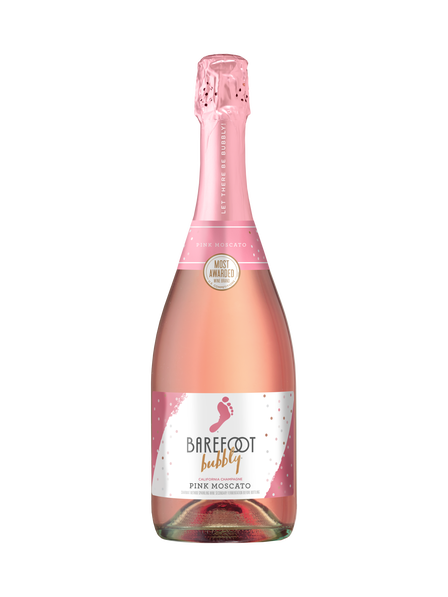 Barefoot Bubbly Pink Moscato, California, USA