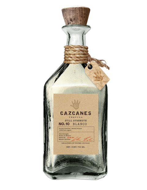 Cazcanes Tequila No.10 Blanco Still Strength