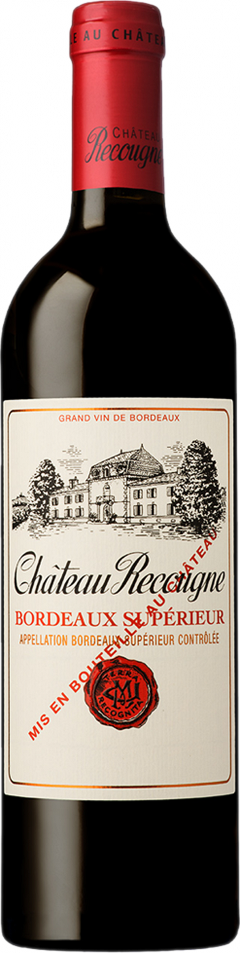 2019 Chateau Recougne Rouge Bordeaux Superieur, Bordeaux, France