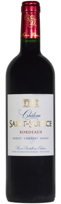 2020 Chateau Saint-Sulpice Bordeaux Rouge, Bordeaux, France