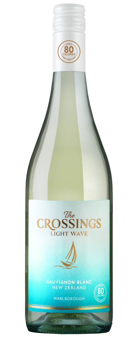 The Crossings Light Wave Sauvignon Blanc, Marlborough, New Zealand