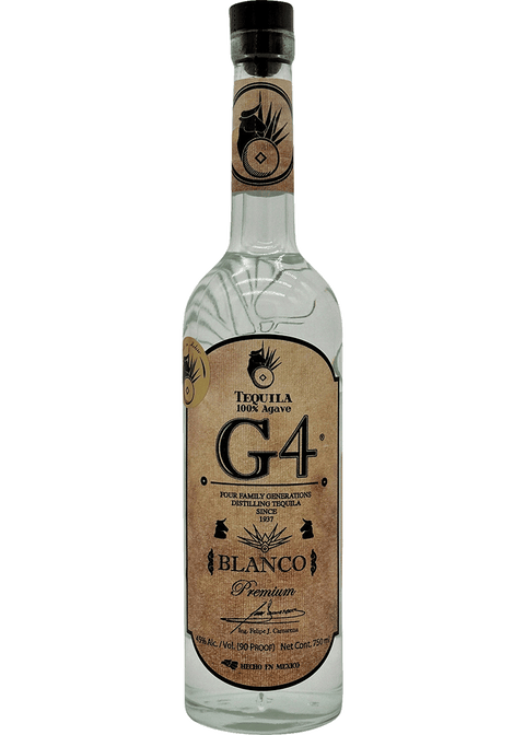G4 Tequila Blanco Madera 90