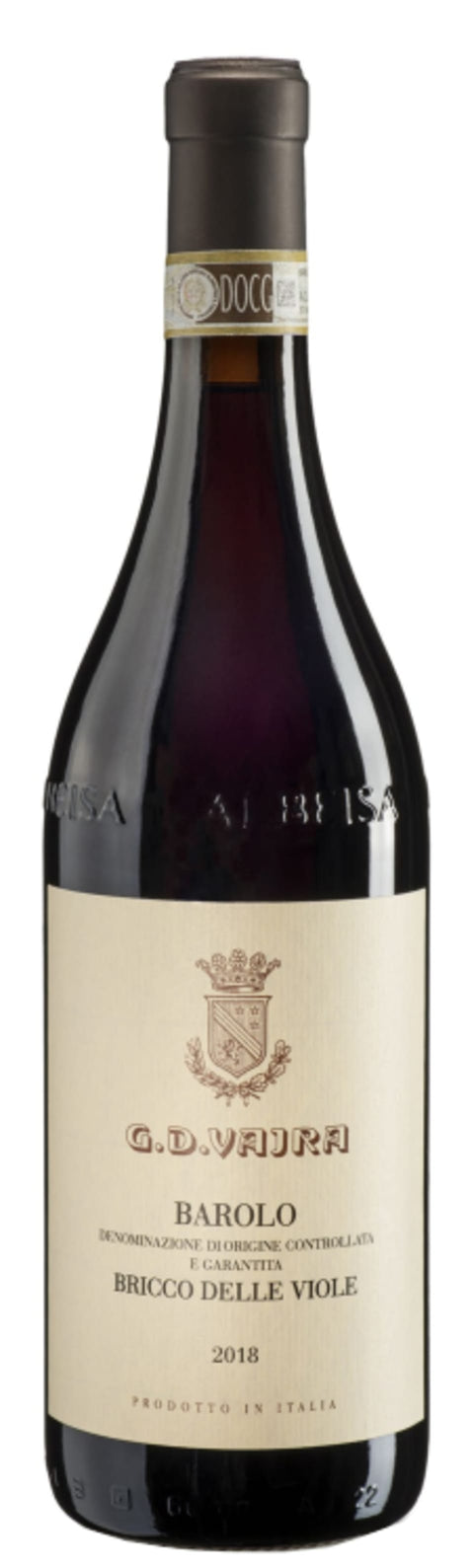 2018 G D Vajra Barolo Bricco delle Viole, Piedmont, Italy