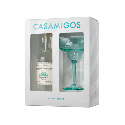 Gift Casamigos Blanco W/Martini Glass