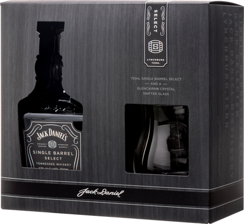 Gift Jack Daniels Single Barrel W/Glass