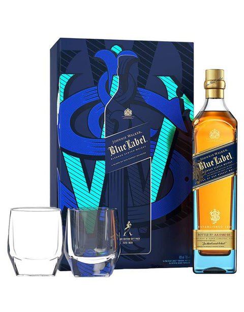 Gift Johnnie Walker Blue W/Glass