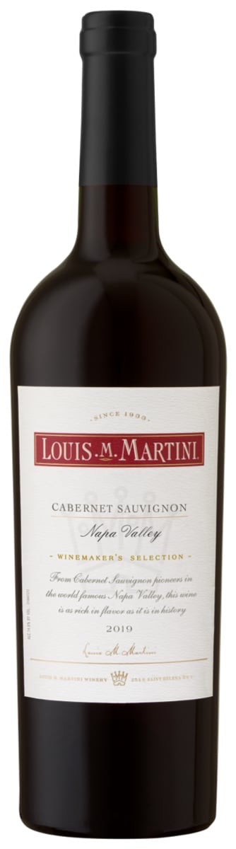 2019 Louis Martini Cabernet Sauvignon, Napa Valley, California, USA