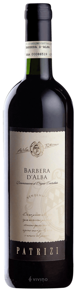 2021 Patrizi Barbera d'Alba, Piedmont, Italy