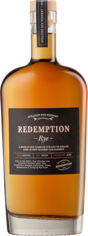 Redemption Straight Rye 92