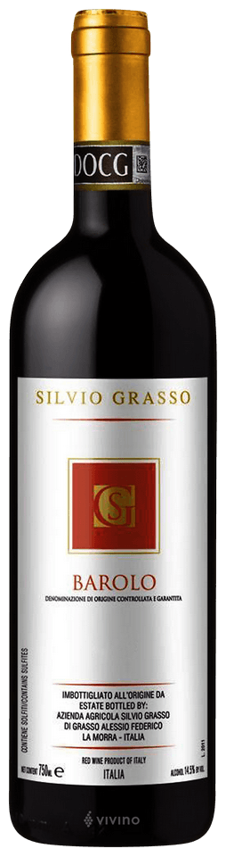 2018 Silvio Grasso Barolo, Piedmont, Italy